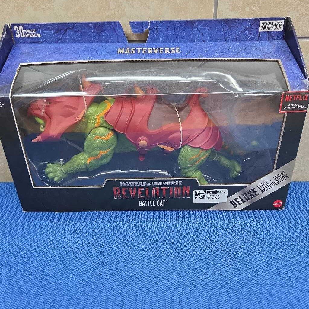 New Masters of the Universe Battle Cat