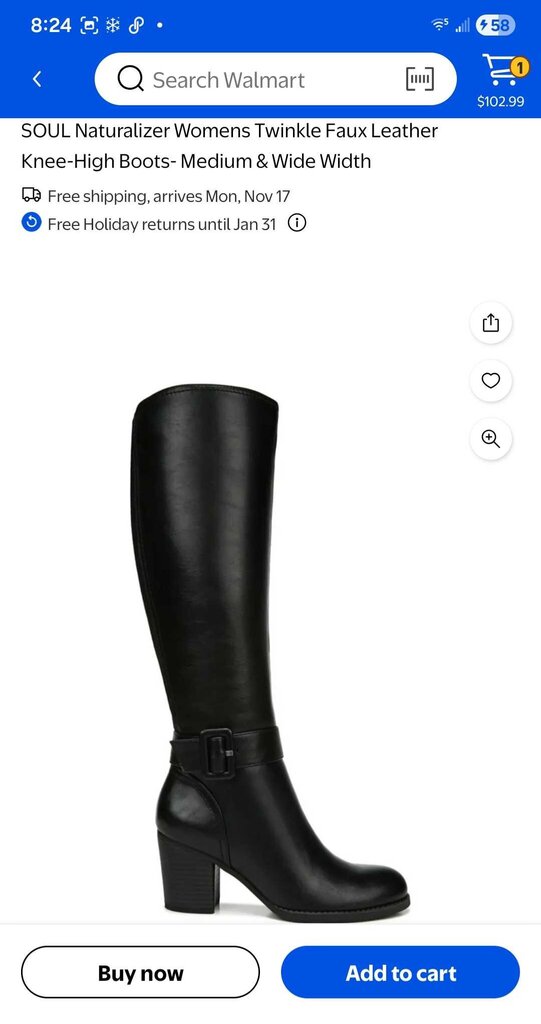 New Soul Naturalizer Boots