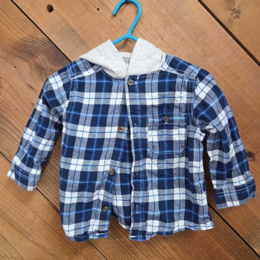 Carters Hooded Shirt
