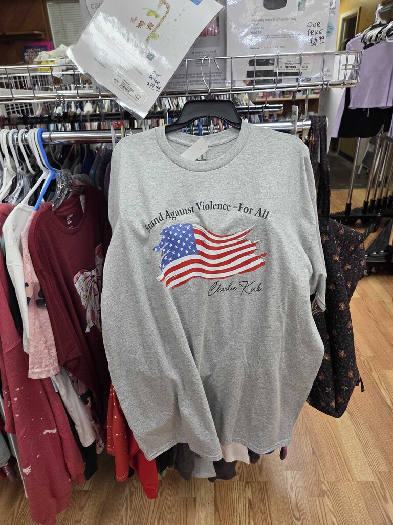 New Stand Against Violence Charlie Kirk Shirt