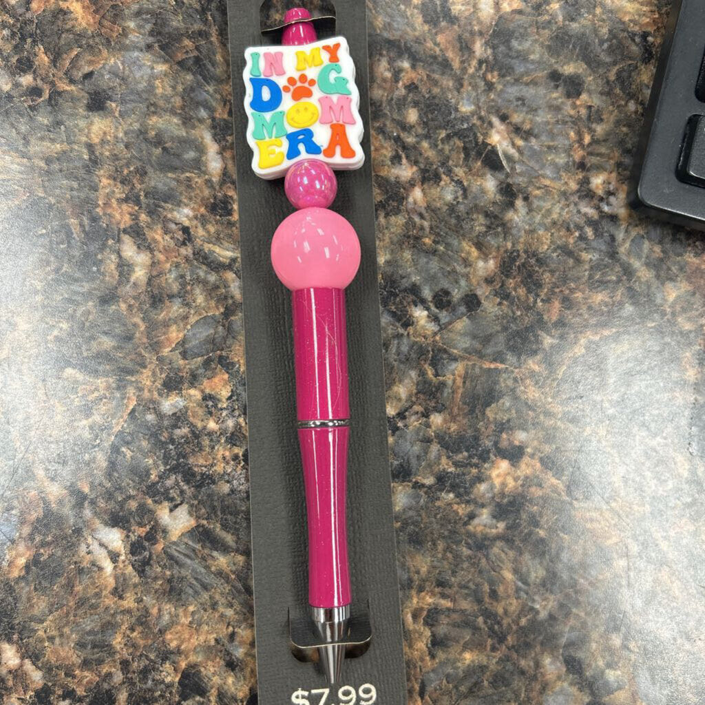 In My Dog Era Beaded Pen