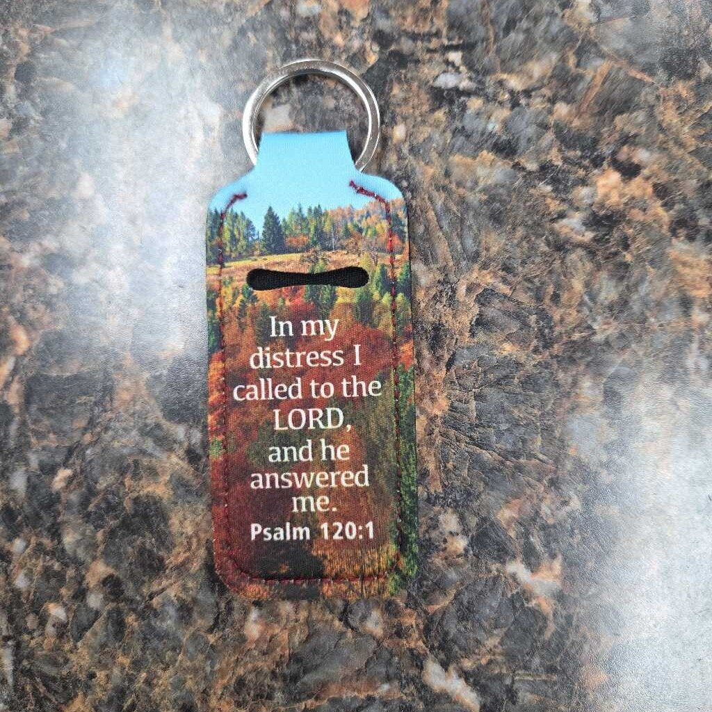 Psalm 120:1 Keyring
