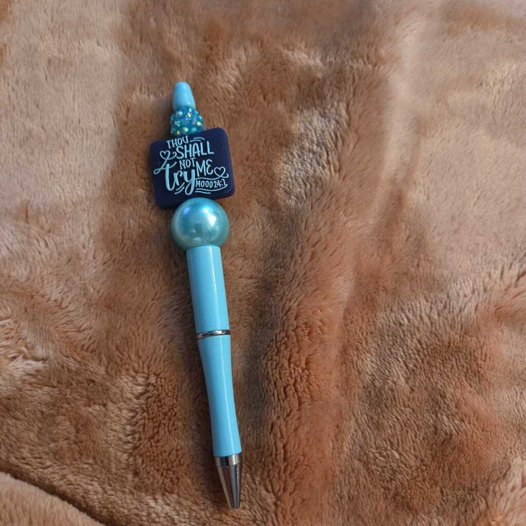 New Thou Shall Not Try Me Pen