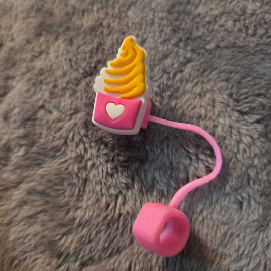 New Cupcake Straw Topper