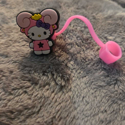 New Hello Kitty Straw Topper