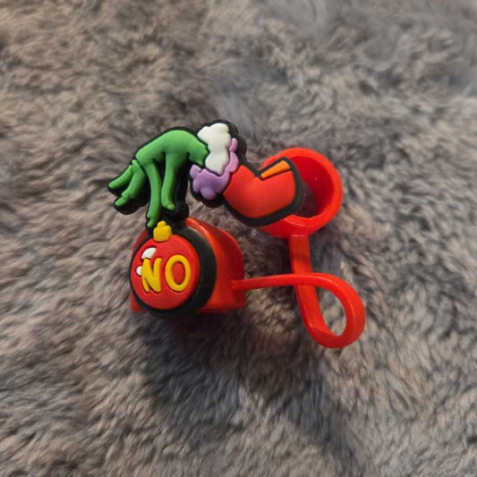 New Grinch Straw Topper