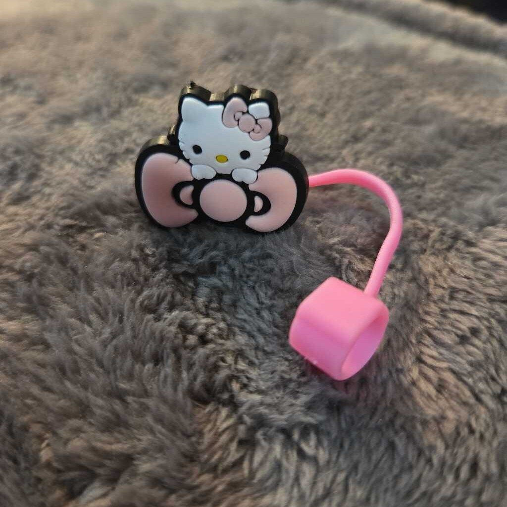 New Hello Kitty Straw Topper