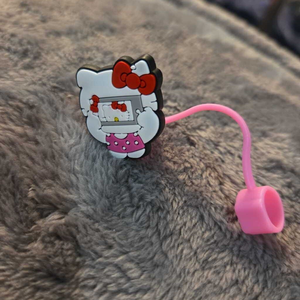 New Hello Kitty Straw Topper
