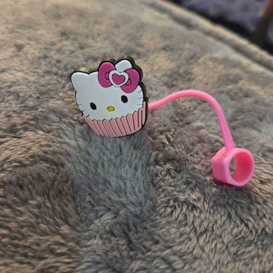 New Hello Kitty Straw Topper