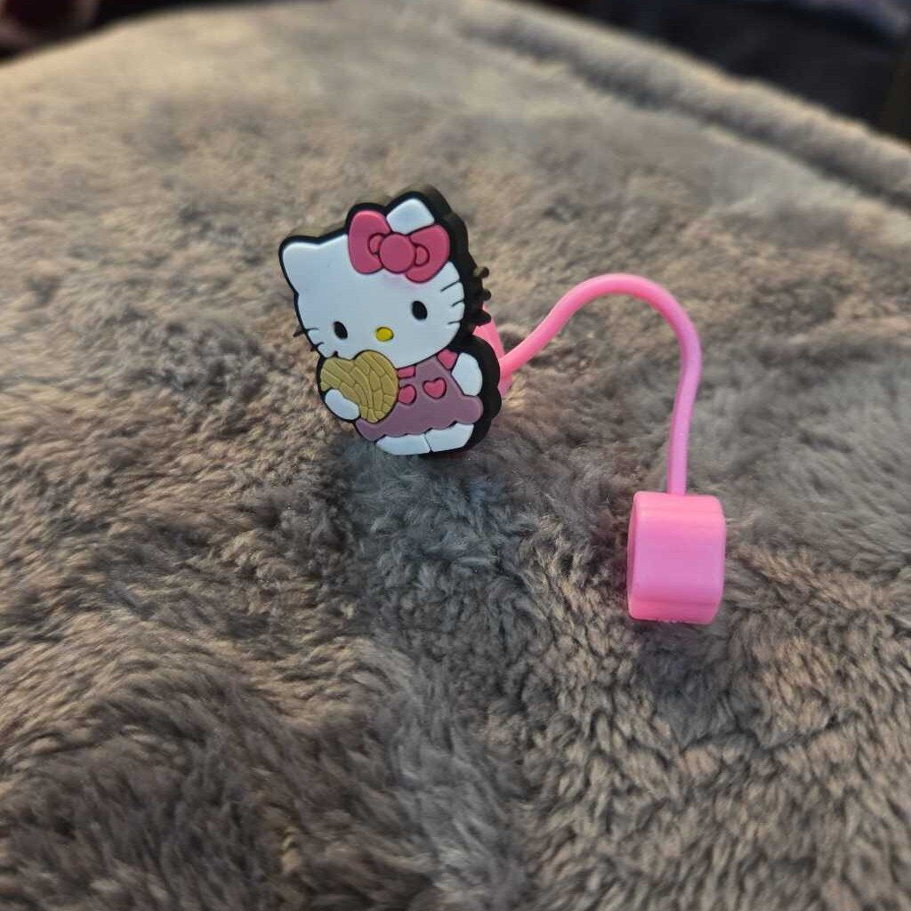 New Hello Kitty Straw Topper