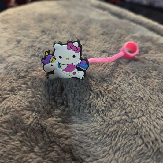 New Hello Kitty Straw Topper