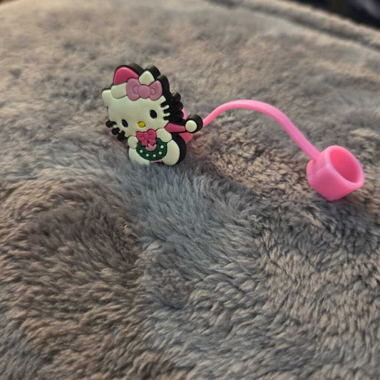 New Hello Kitty Straw Topper