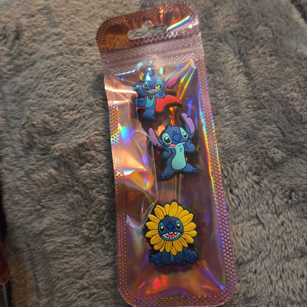 New Lilo & Stitch Croc Charm Set of 3