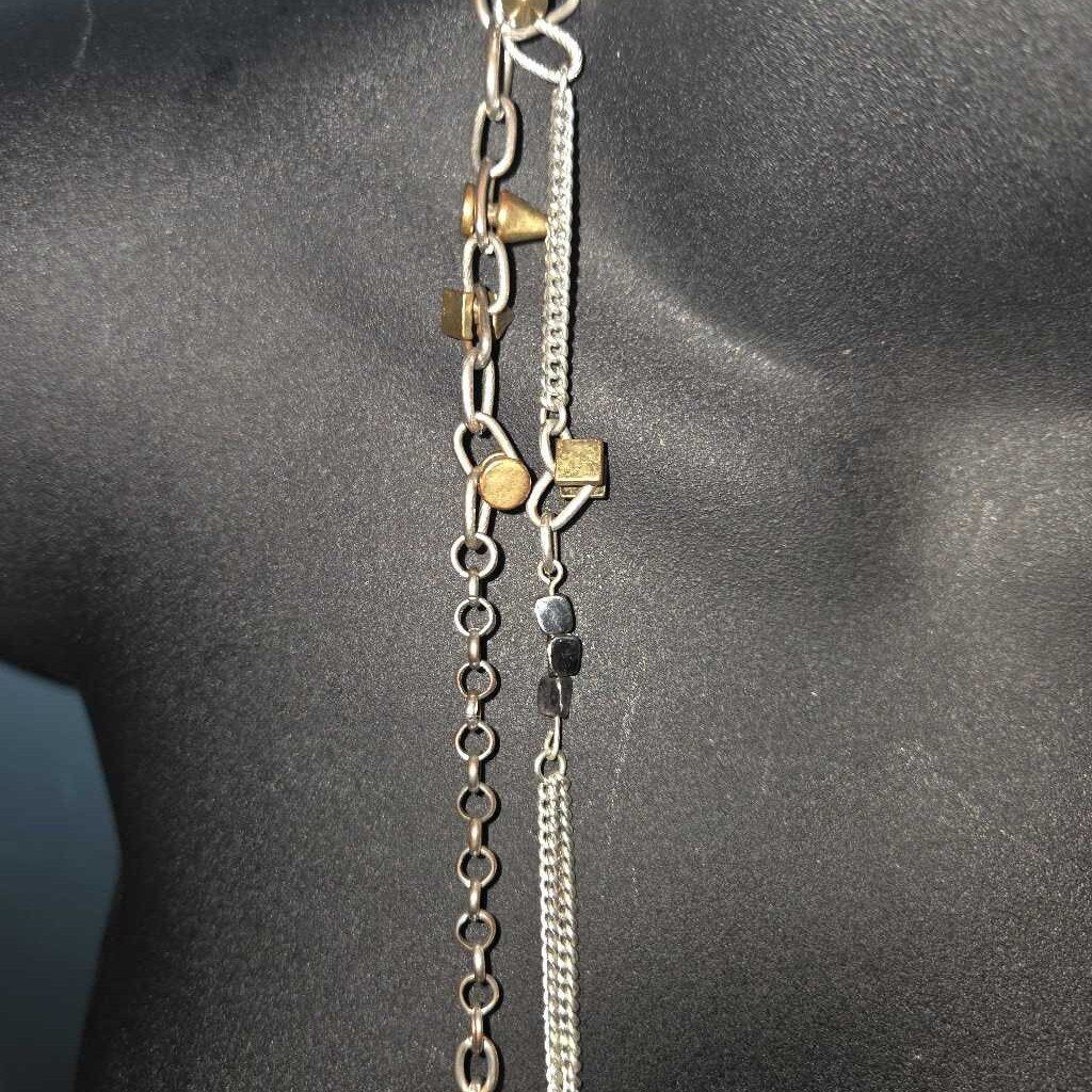 Vintage Spiked Chain Necklace