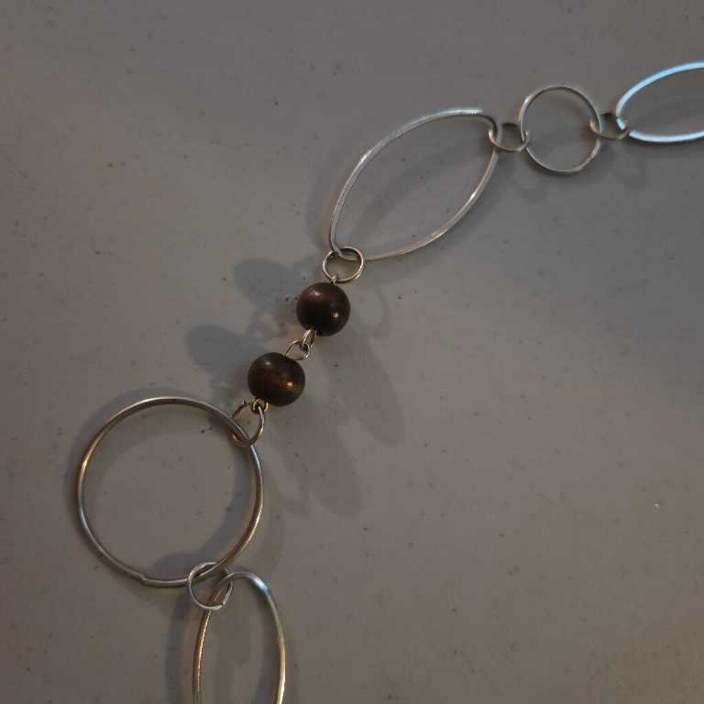 Circle/Wood Necklace