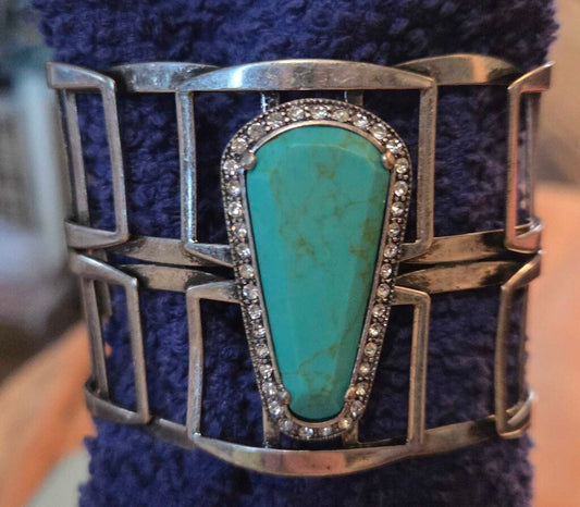 Turquoise Caged Bracelet