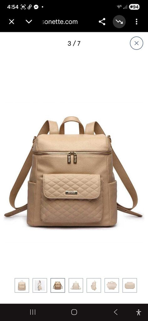 New Luli Bebe Diaper Bag $179