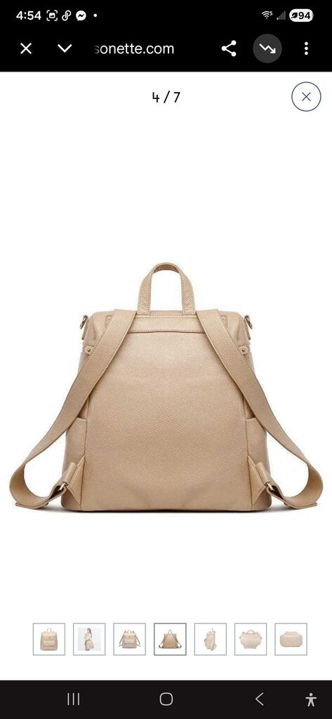 New Luli Bebe Diaper Bag $179
