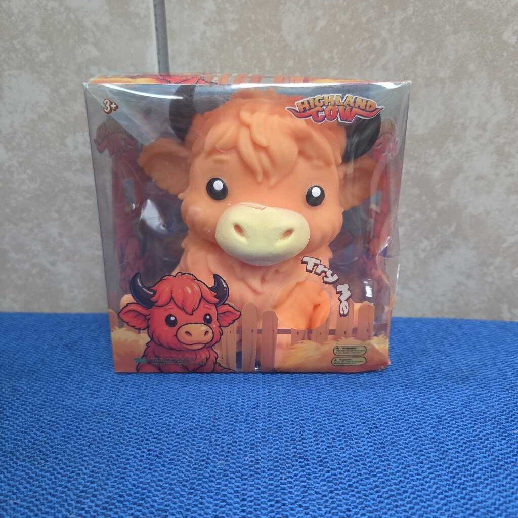 New Highland Cow Squishy