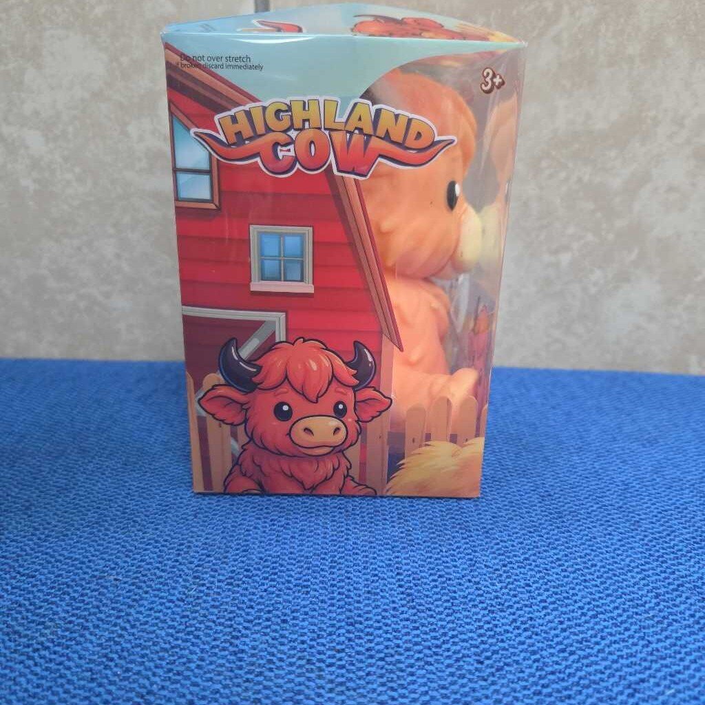 New Highland Cow Squishy