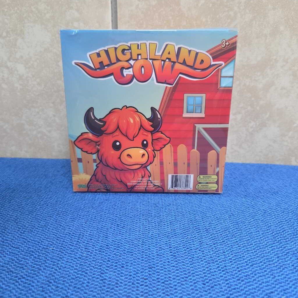 New Highland Cow Squishy