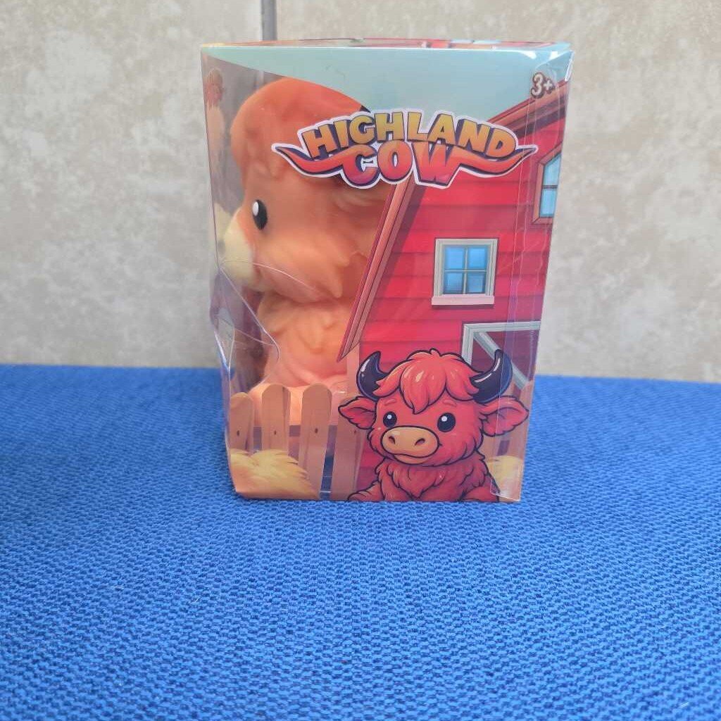 New Highland Cow Squishy