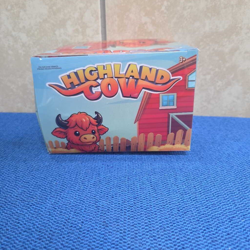 New Highland Cow Squishy