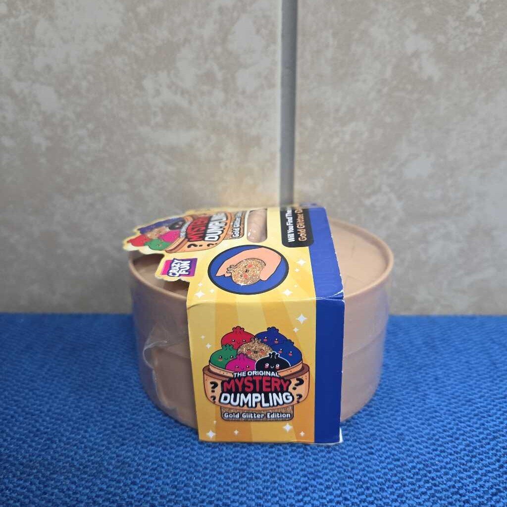 New RMS Dumpling Gold Glitter Squishy