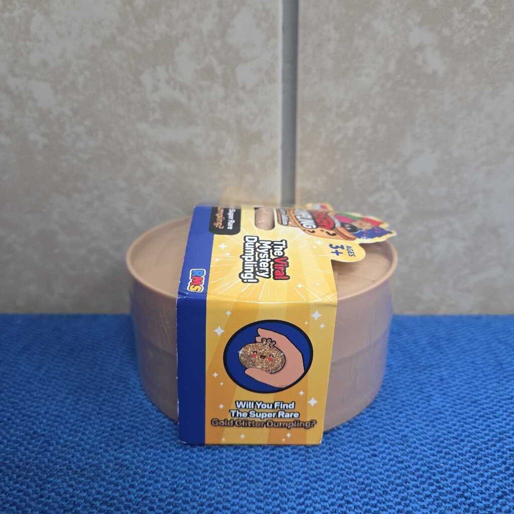 New RMS Dumpling Gold Glitter Squishy
