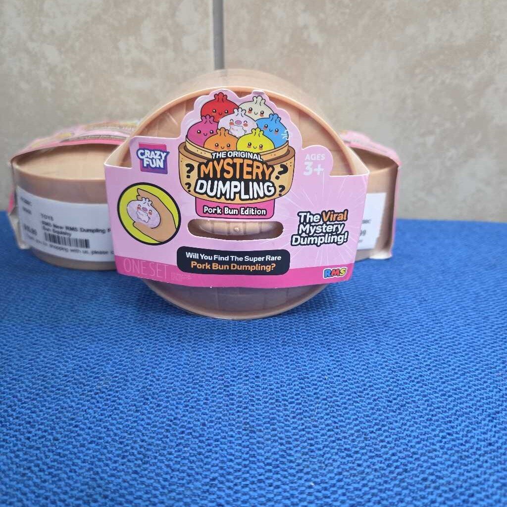 New RMS Dumpling Pork Bun Squishy