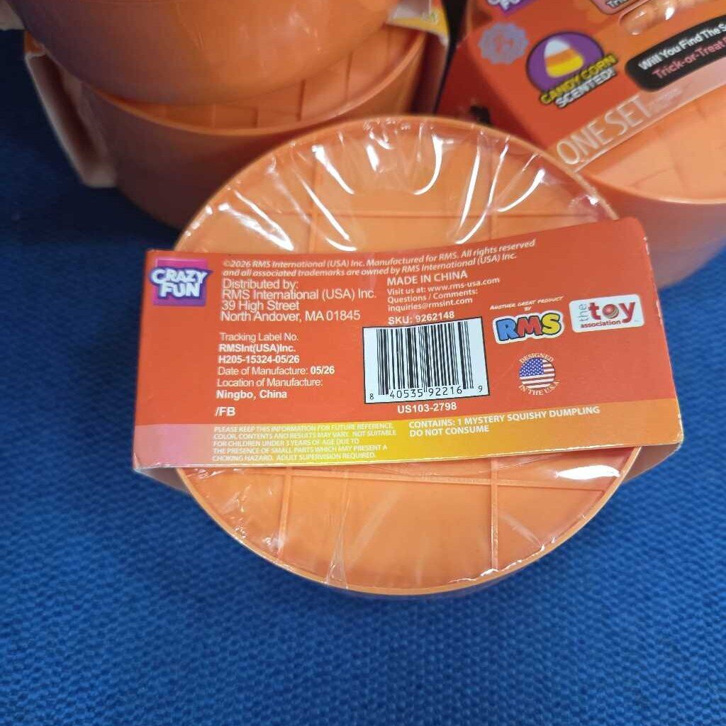 New RMS Dumpling Trick-Or-Treat Squishy