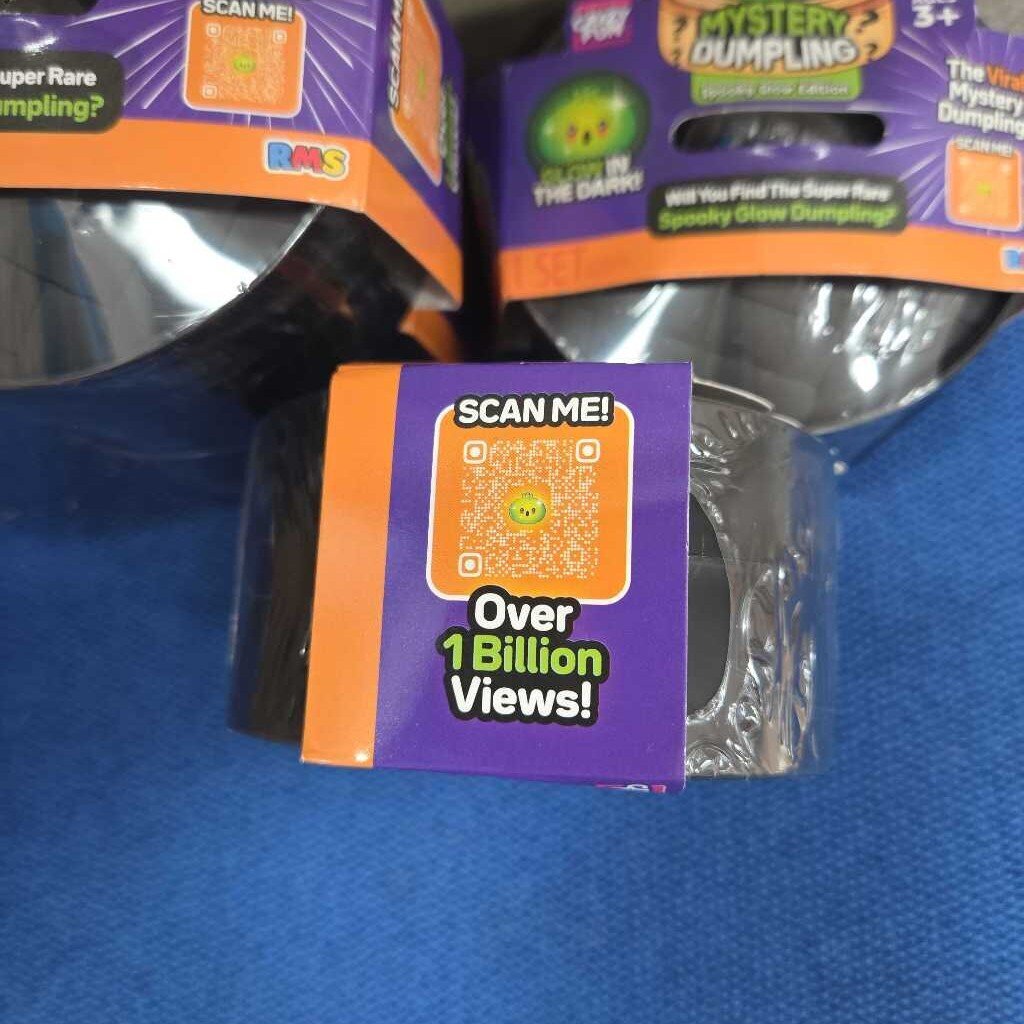 New RMS Dumpling Spooky Glow Squishy