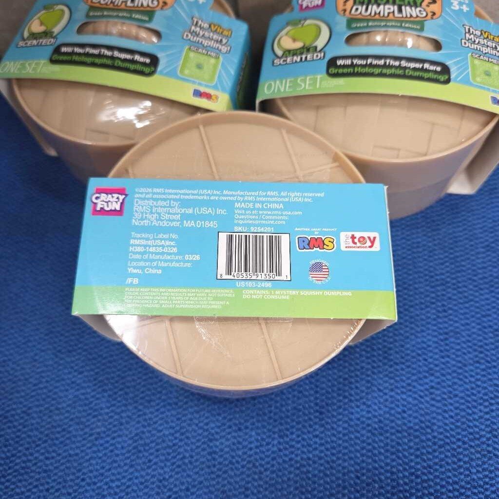New RMS Dumpling Green Holographic Squishy