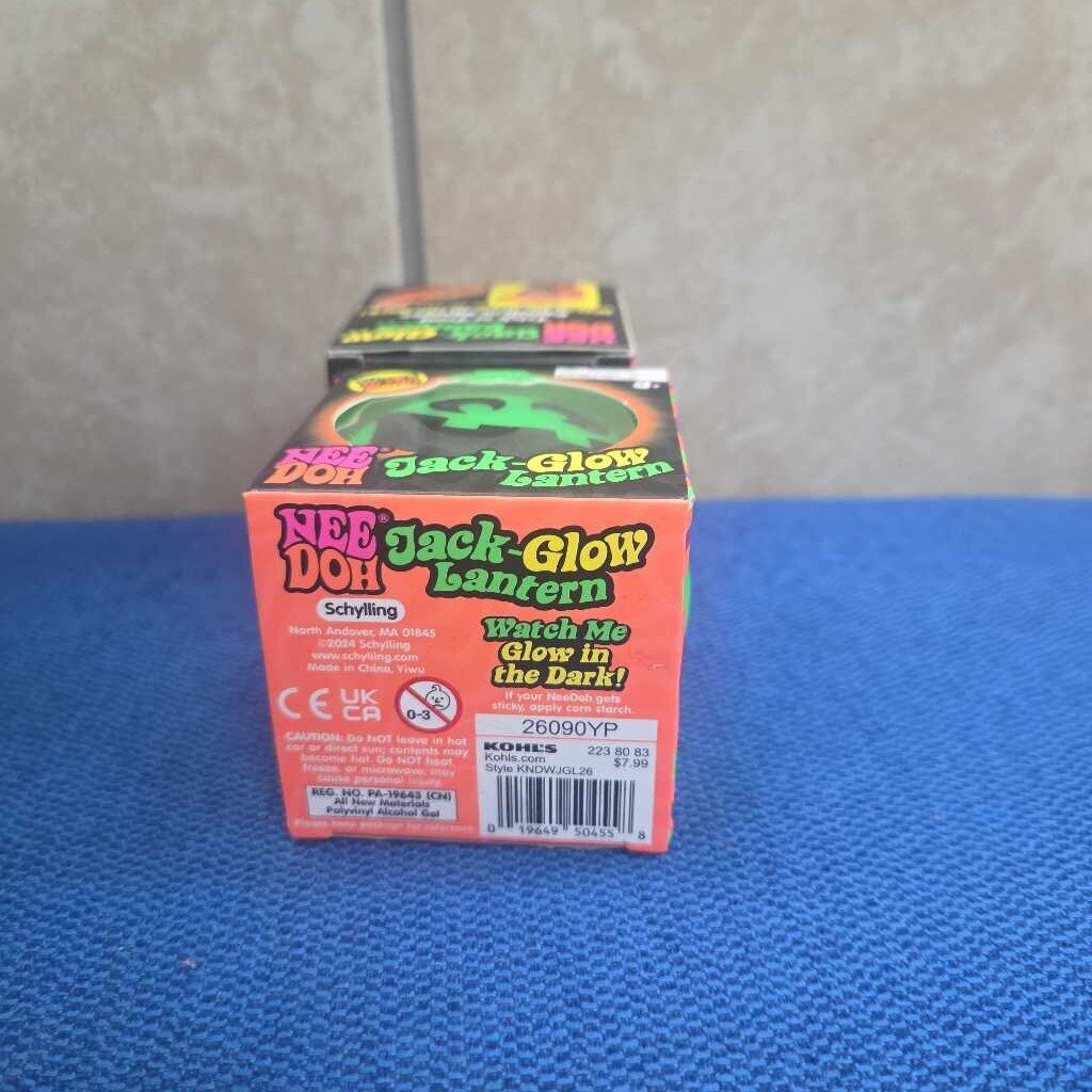 New Needoh Jack Glow Lantern Squishy