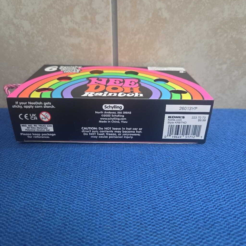 New Needoh Rainboh Squishy