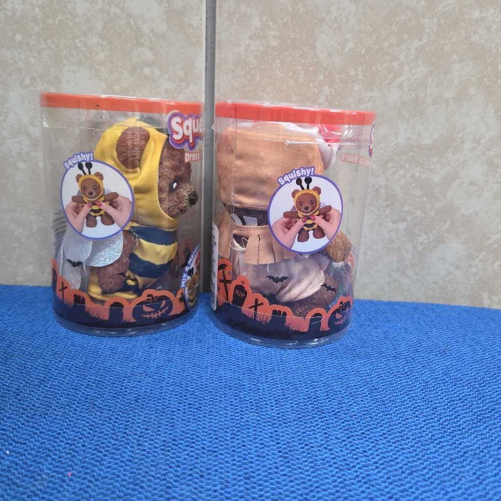 New Squeeezy Dress Up Bear Squishy